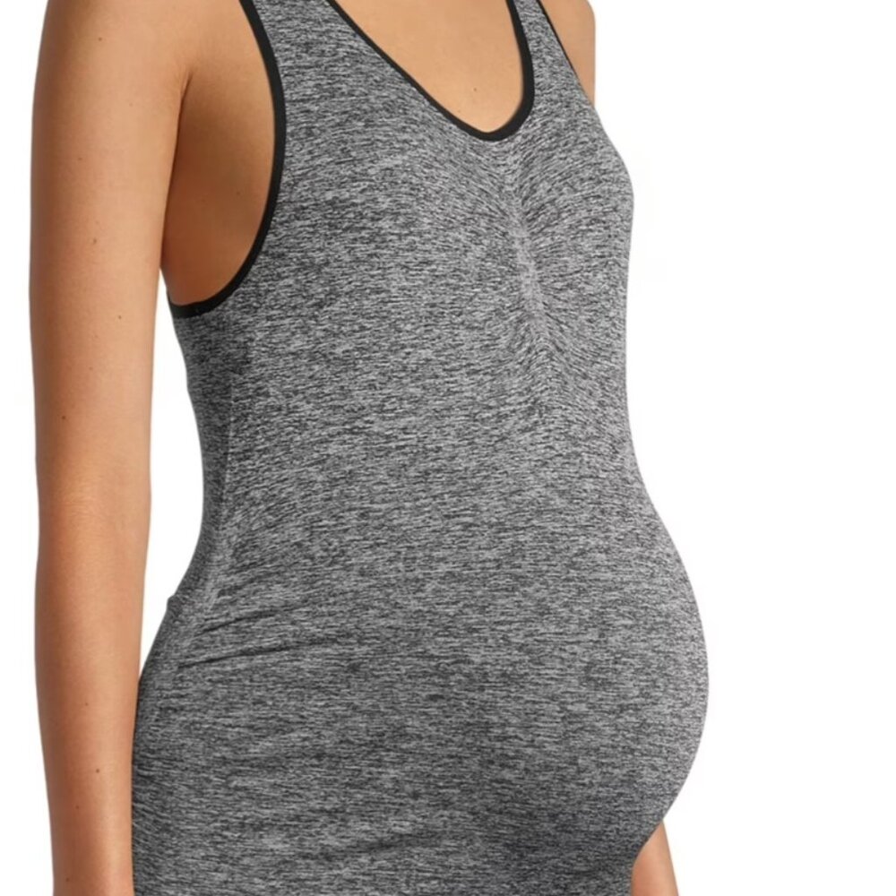 Time and Tru Women's Maternity Active Racerback Tank Top | L 12-14 | New in Pack
